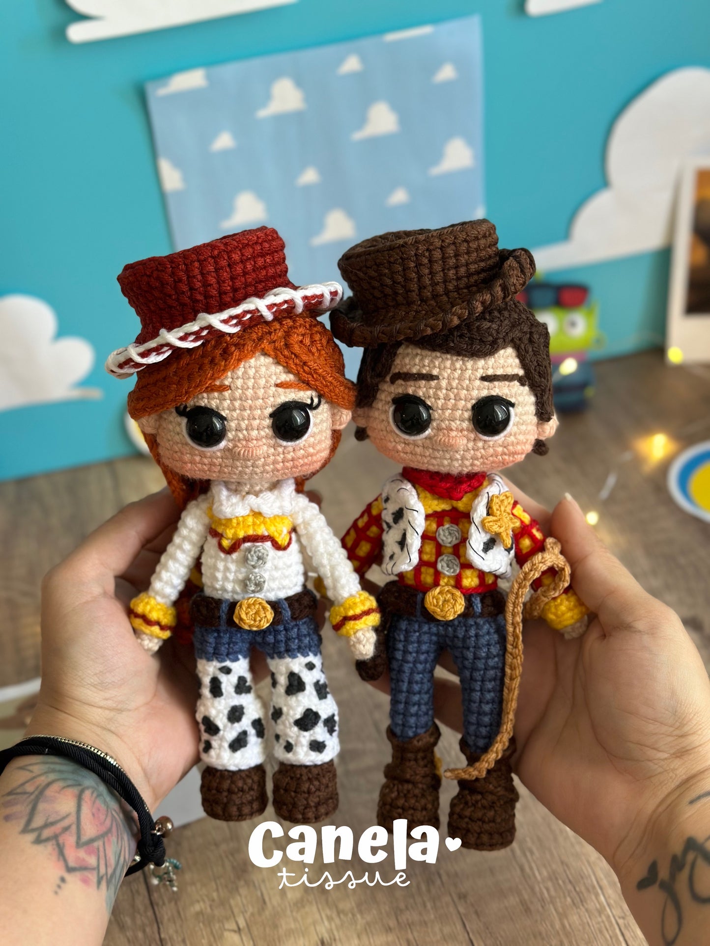 Amigurumis Pareja Vaqueritos✨