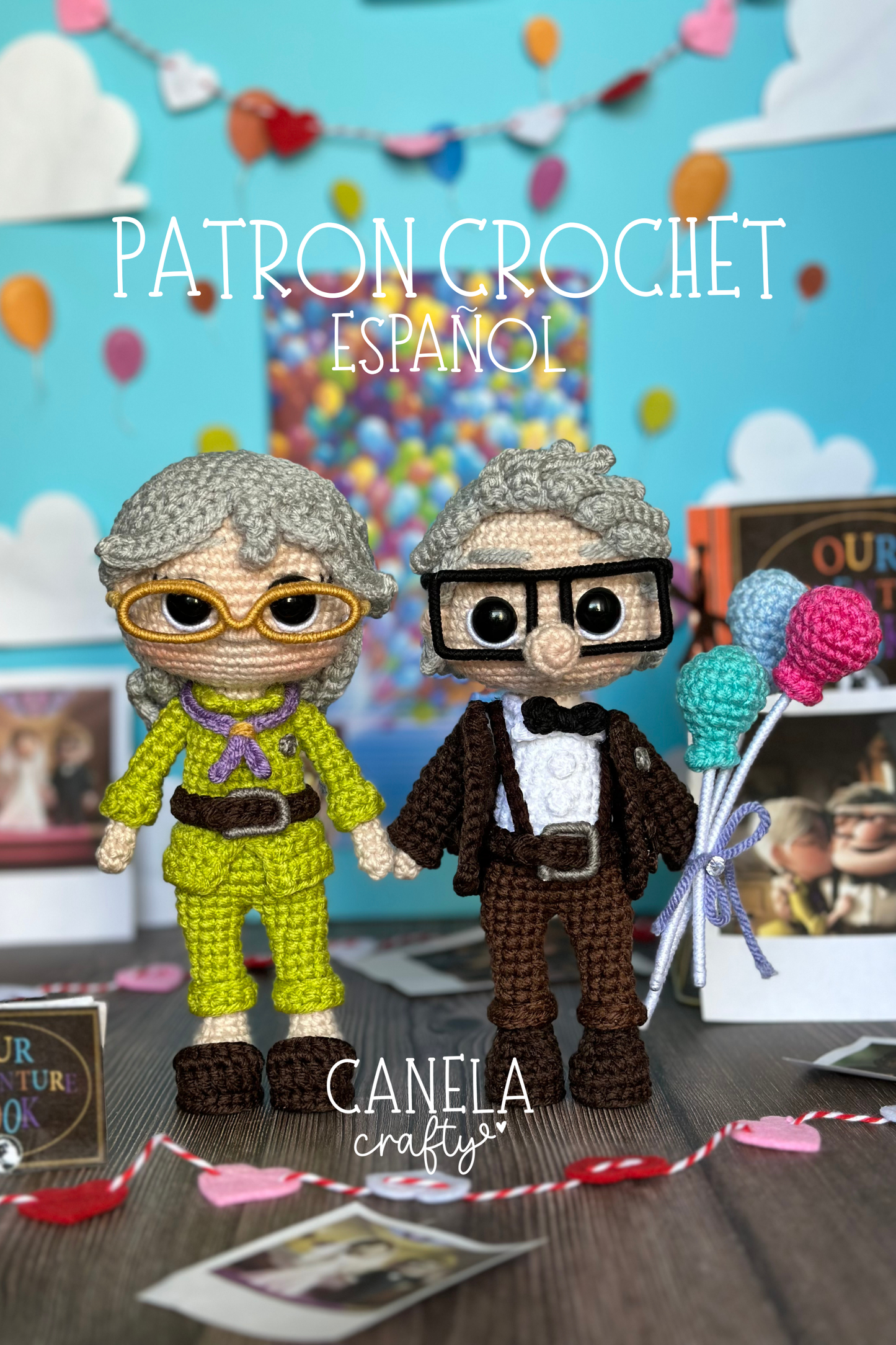 PATRÓN PDF Aventuras Versión Casados🧶✨