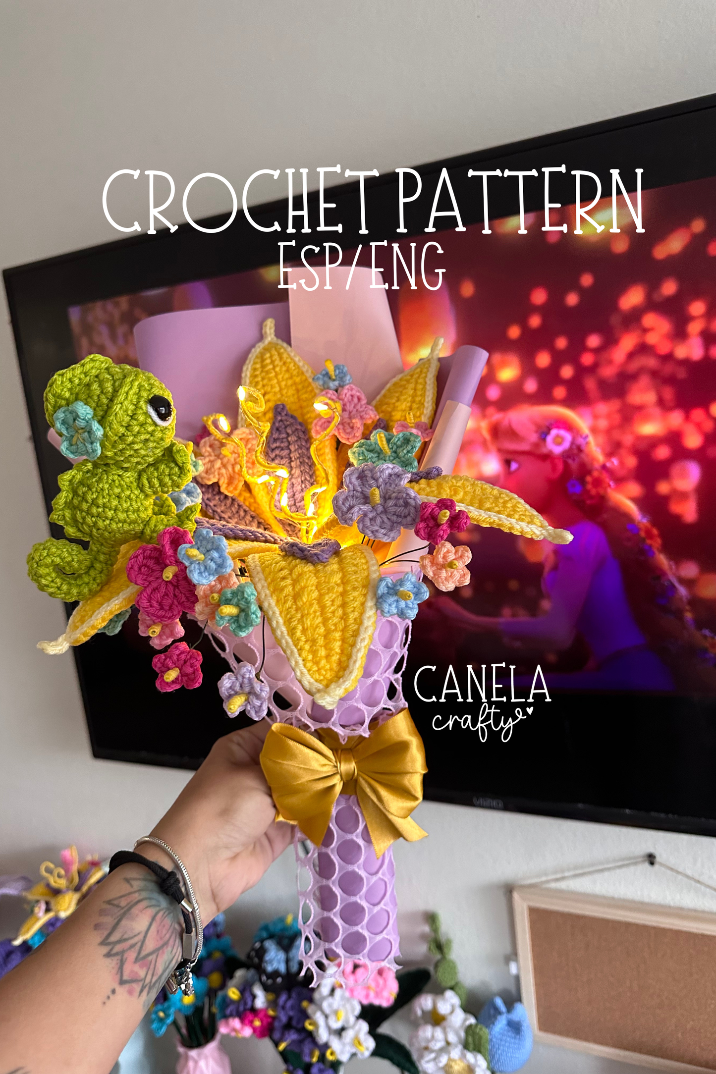 PATRÓN PDF Flor Mágica🧶✨