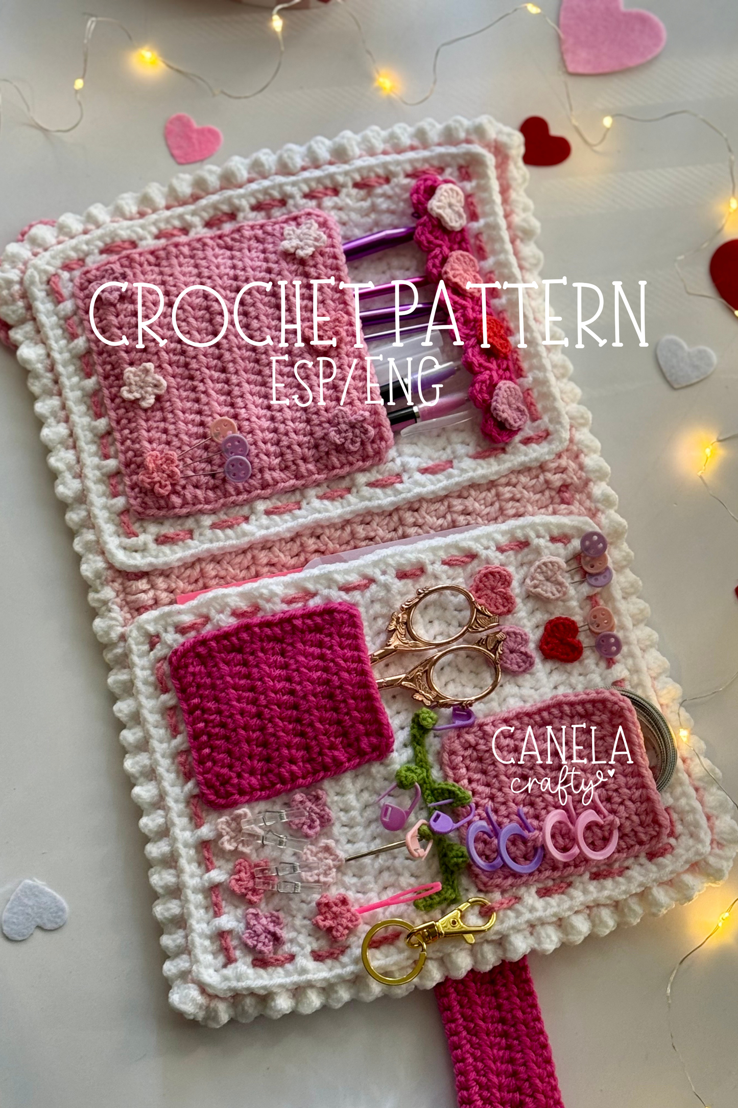 PATRÓN PDF Guardapuntos Pinky🎀