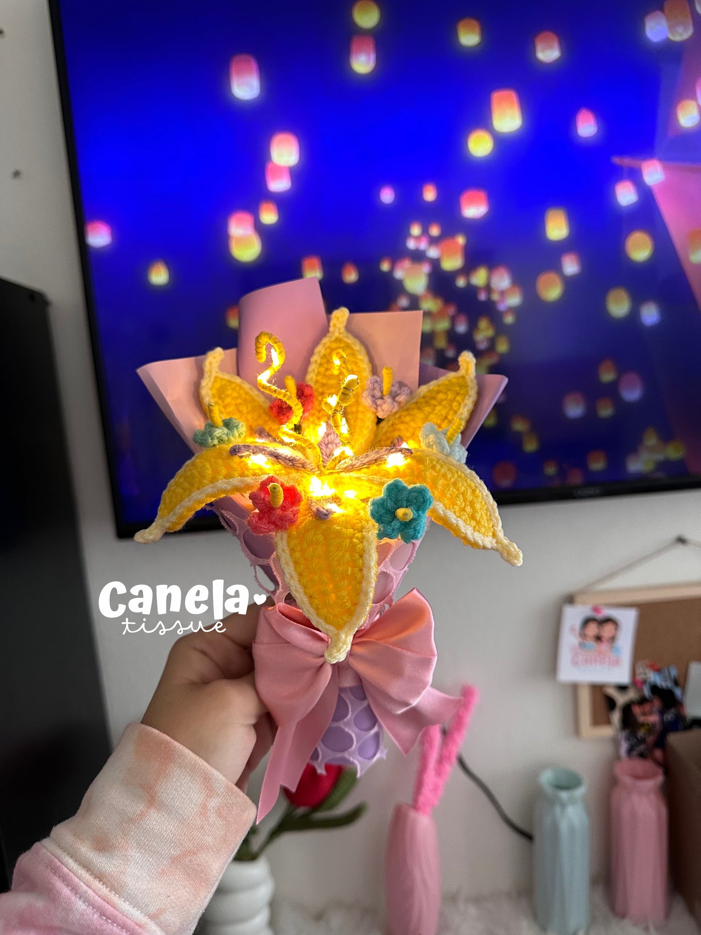 PATRÓN PDF Mini Flor Mágica🧶✨