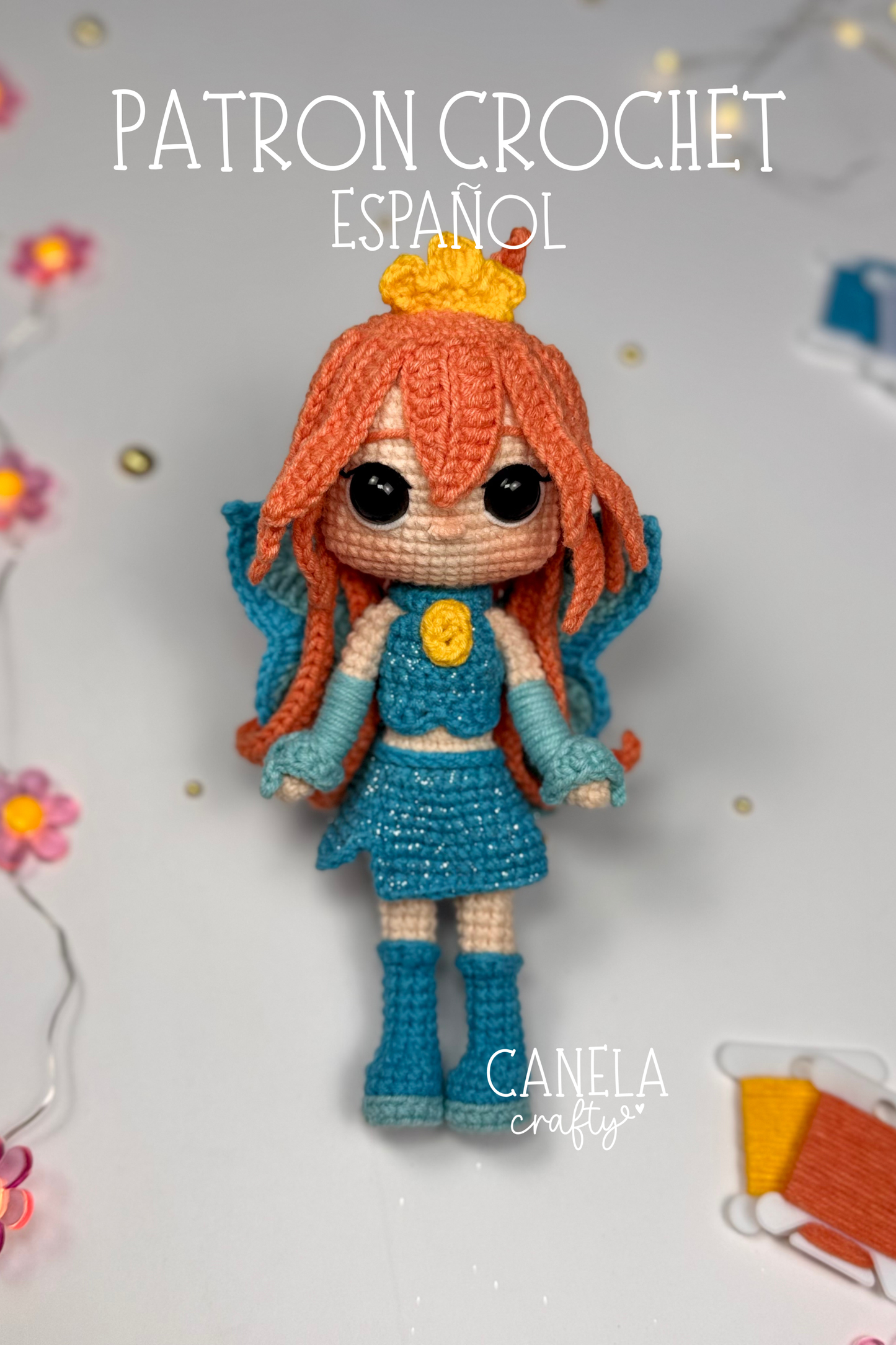 Patrón PDF DÚO Bloom y Musa | Winx Club✨