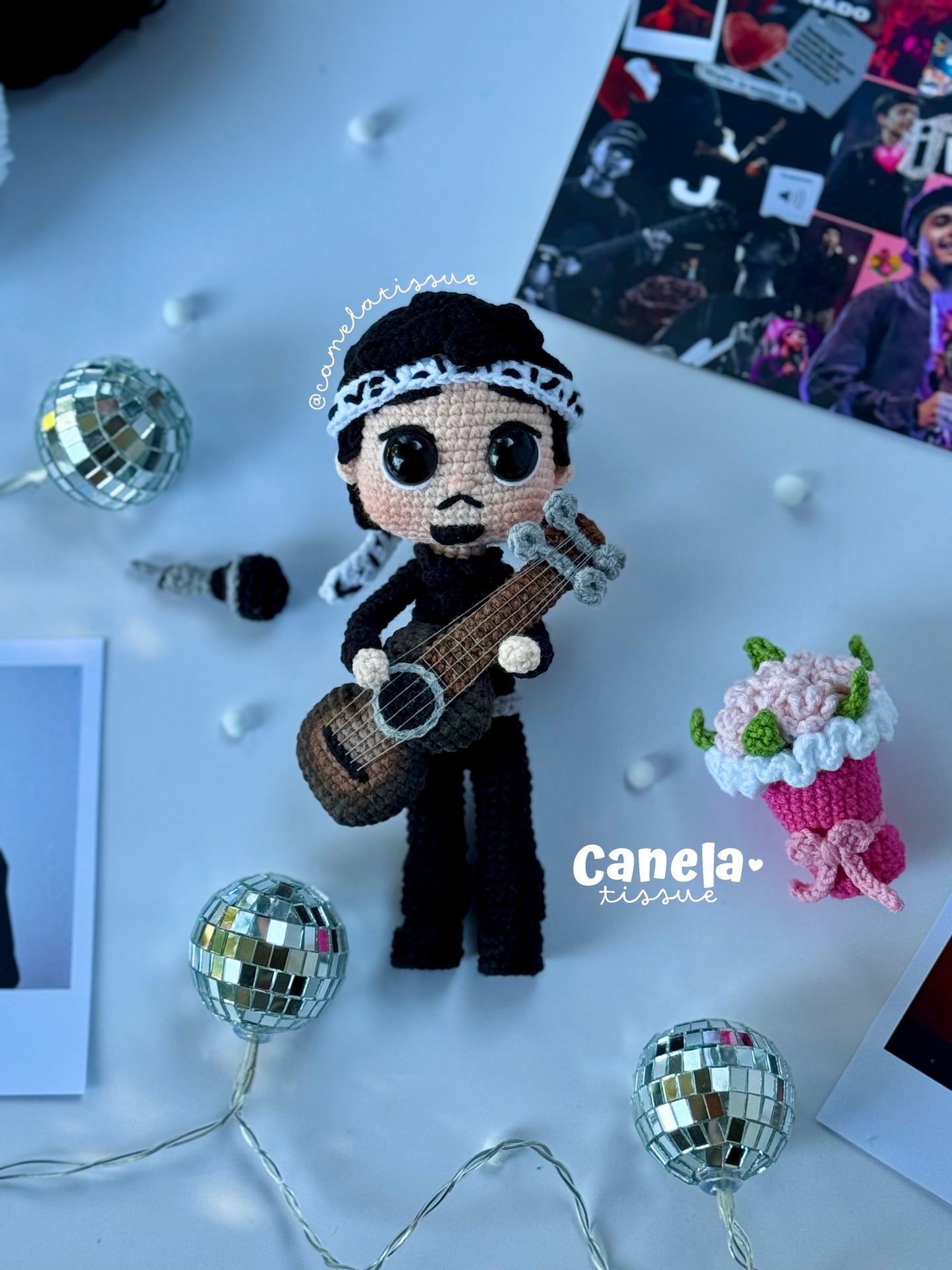 Amigurumi Iván Cornejo🎤✨