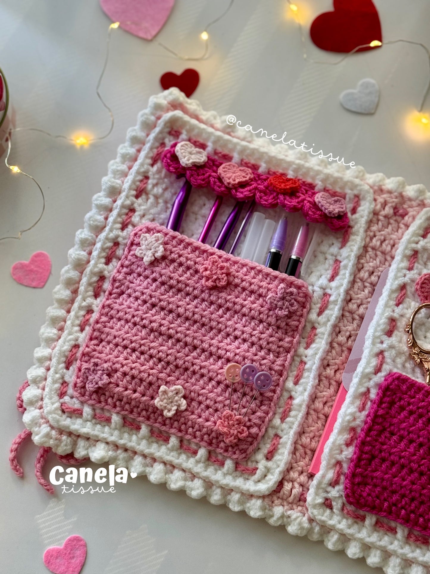 PATRÓN PDF Guardapuntos Pinky🎀