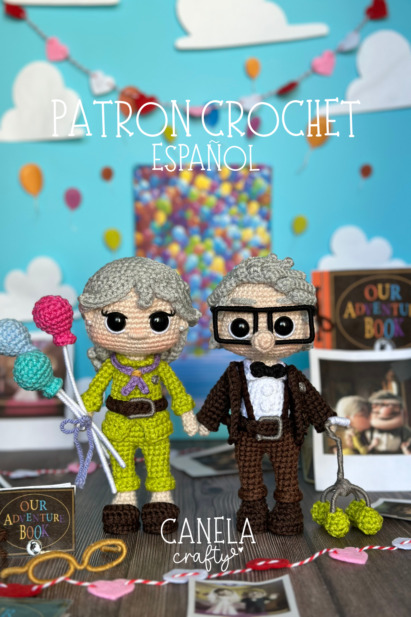PATRÓN PDF Aventuras Versión Casados🧶✨