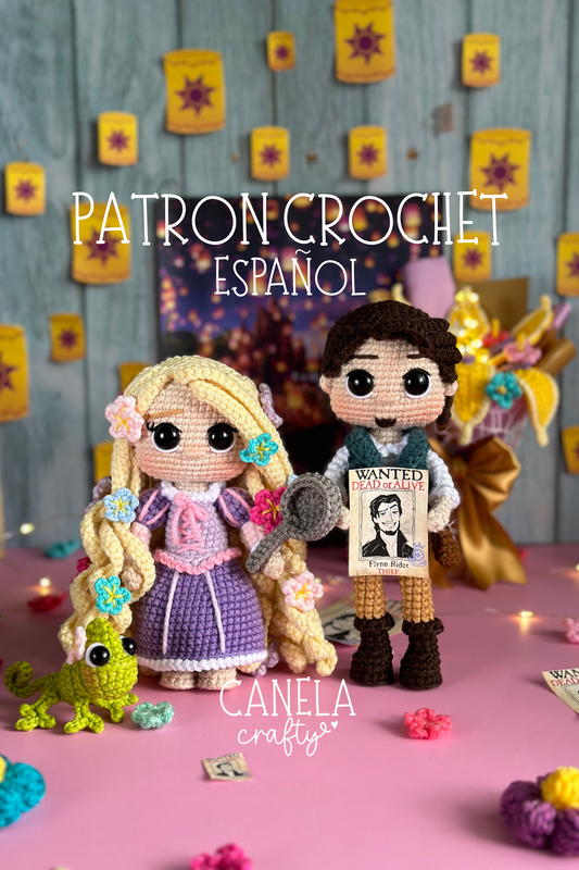 PATRÓN PDF Pack Rapunzel🧶✨