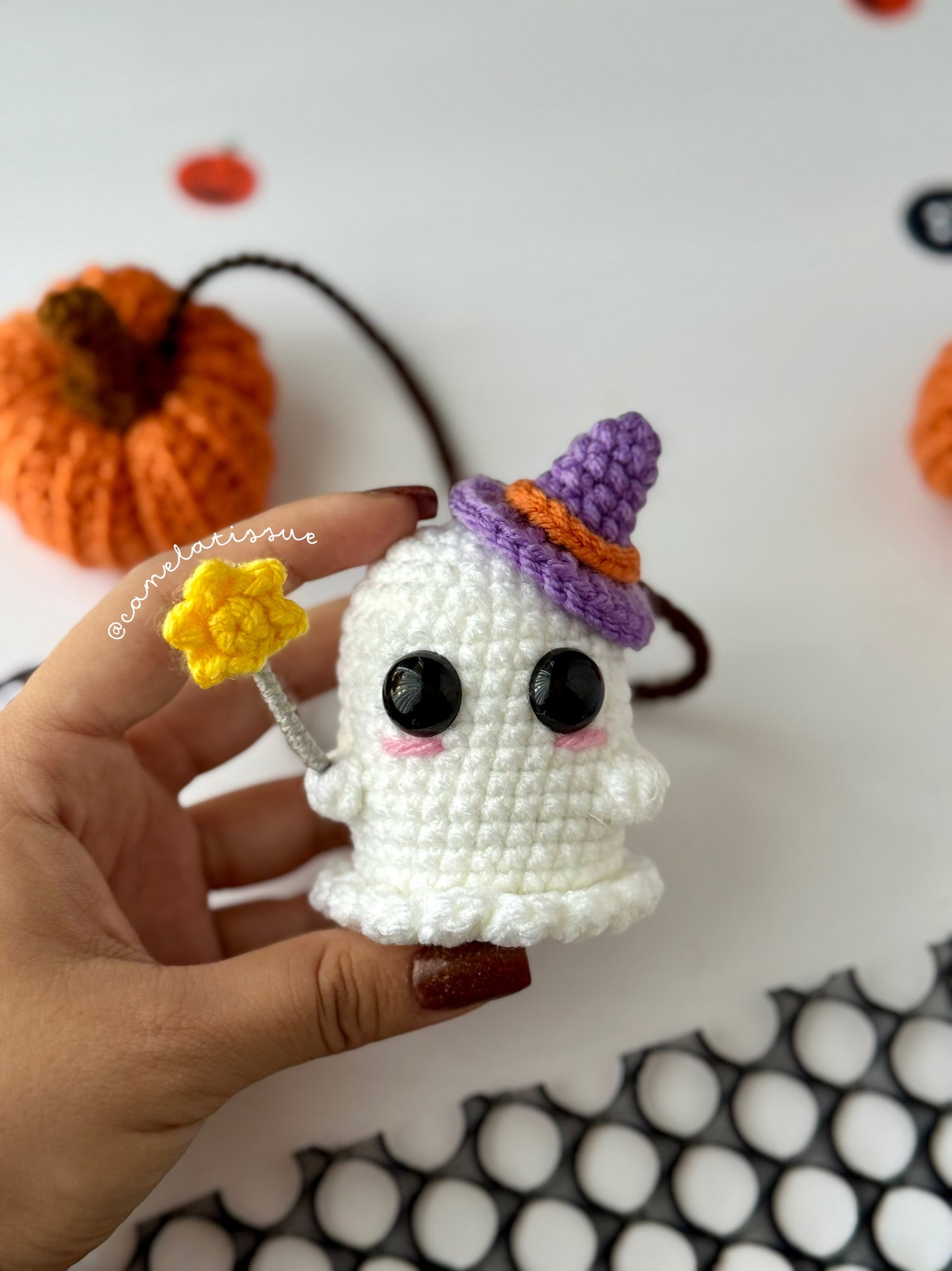 PATRÓN PDF Fantasmita y Calabaza👻🎃✨