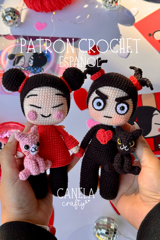 PATRÓN PDF Pack Pucca y Garu✨