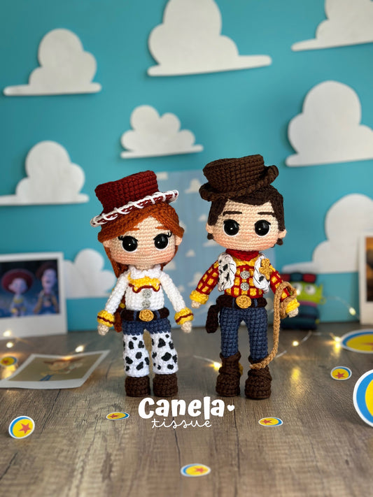 Amigurumis Pareja Vaqueritos✨
