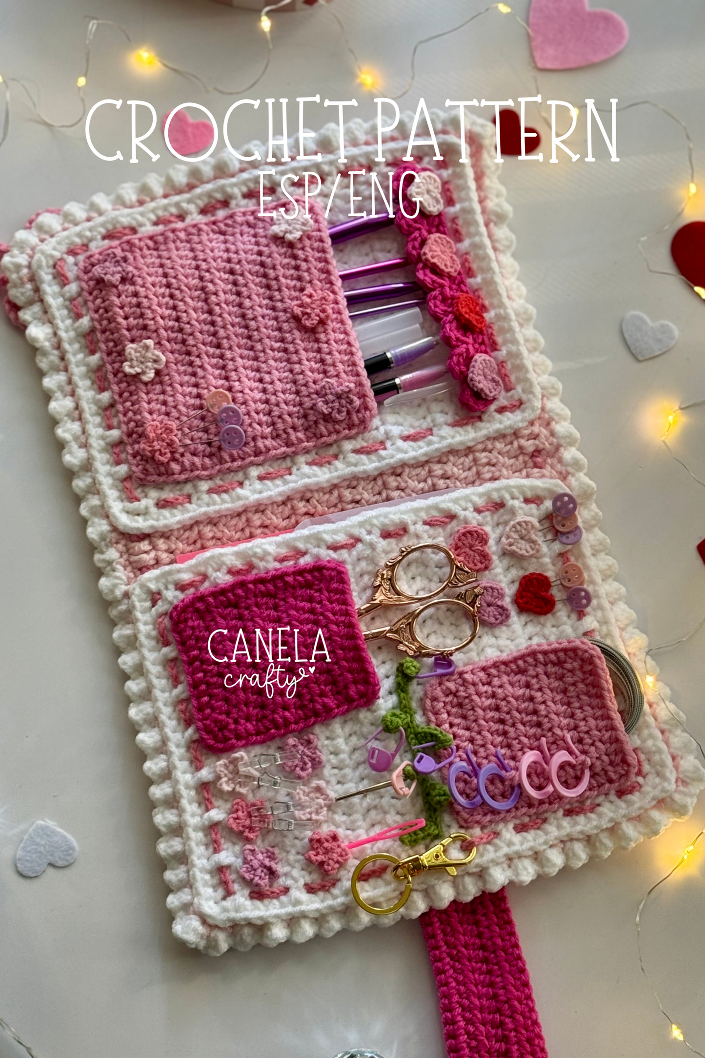 PATRÓN PDF Guardapuntos Pinky🎀