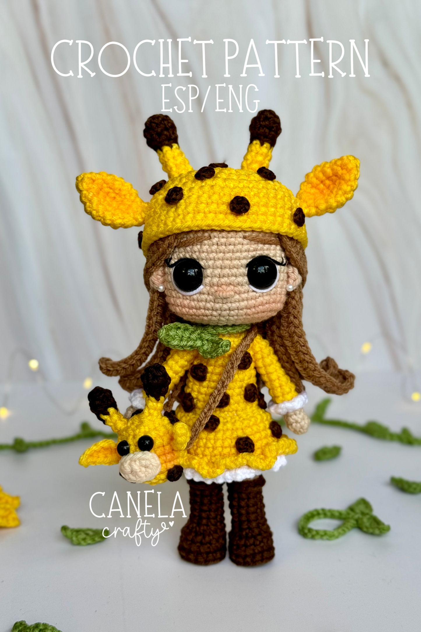 PATRÓN PDF Giraffe Girl🦒✨