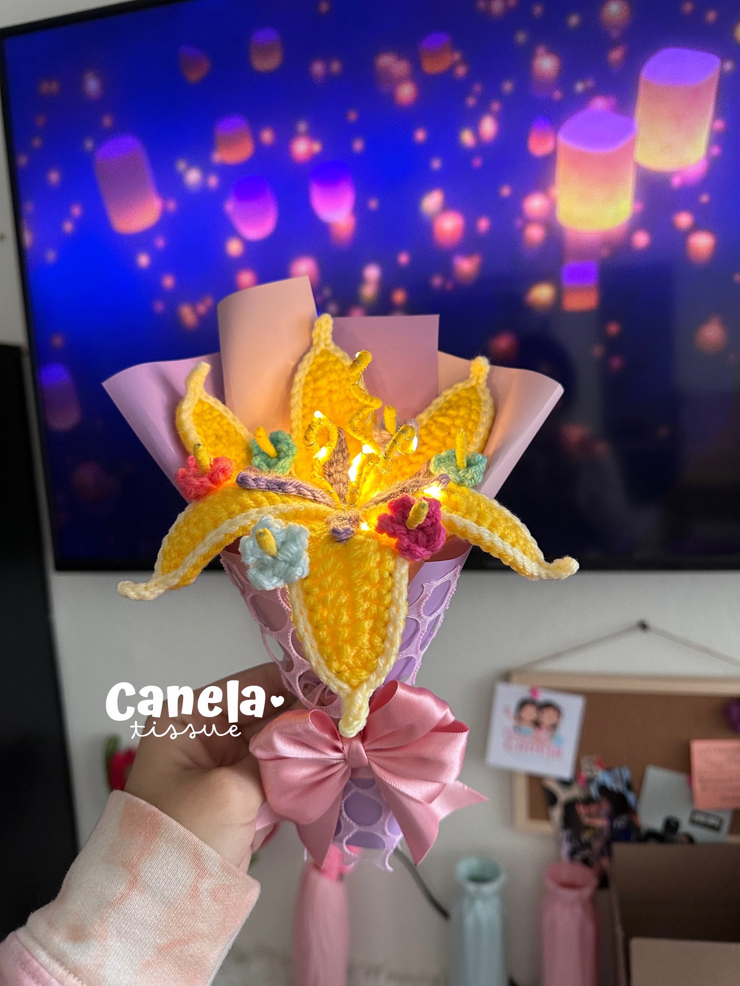 PATRÓN PDF Mini Flor Mágica🧶✨