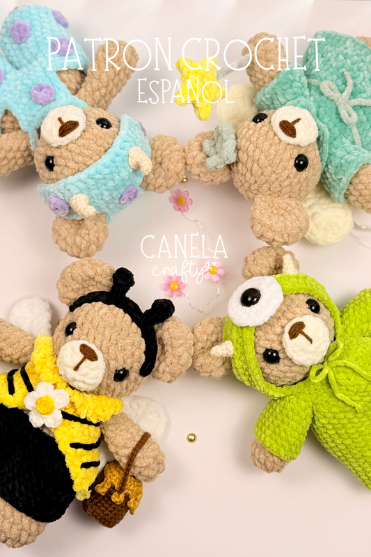 E-Book Patrón PDF | Closet Bear🧸