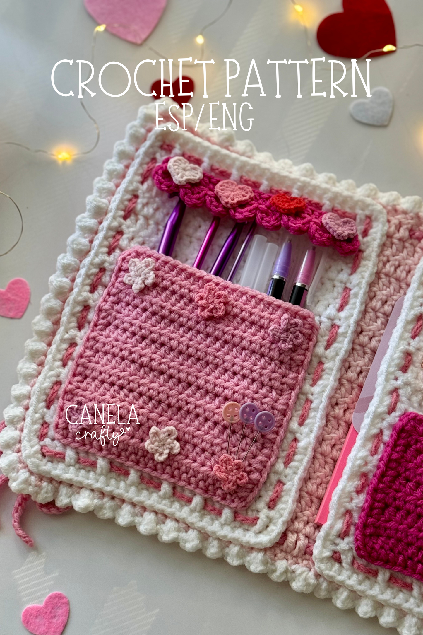 PATRÓN PDF Guardapuntos Pinky🎀