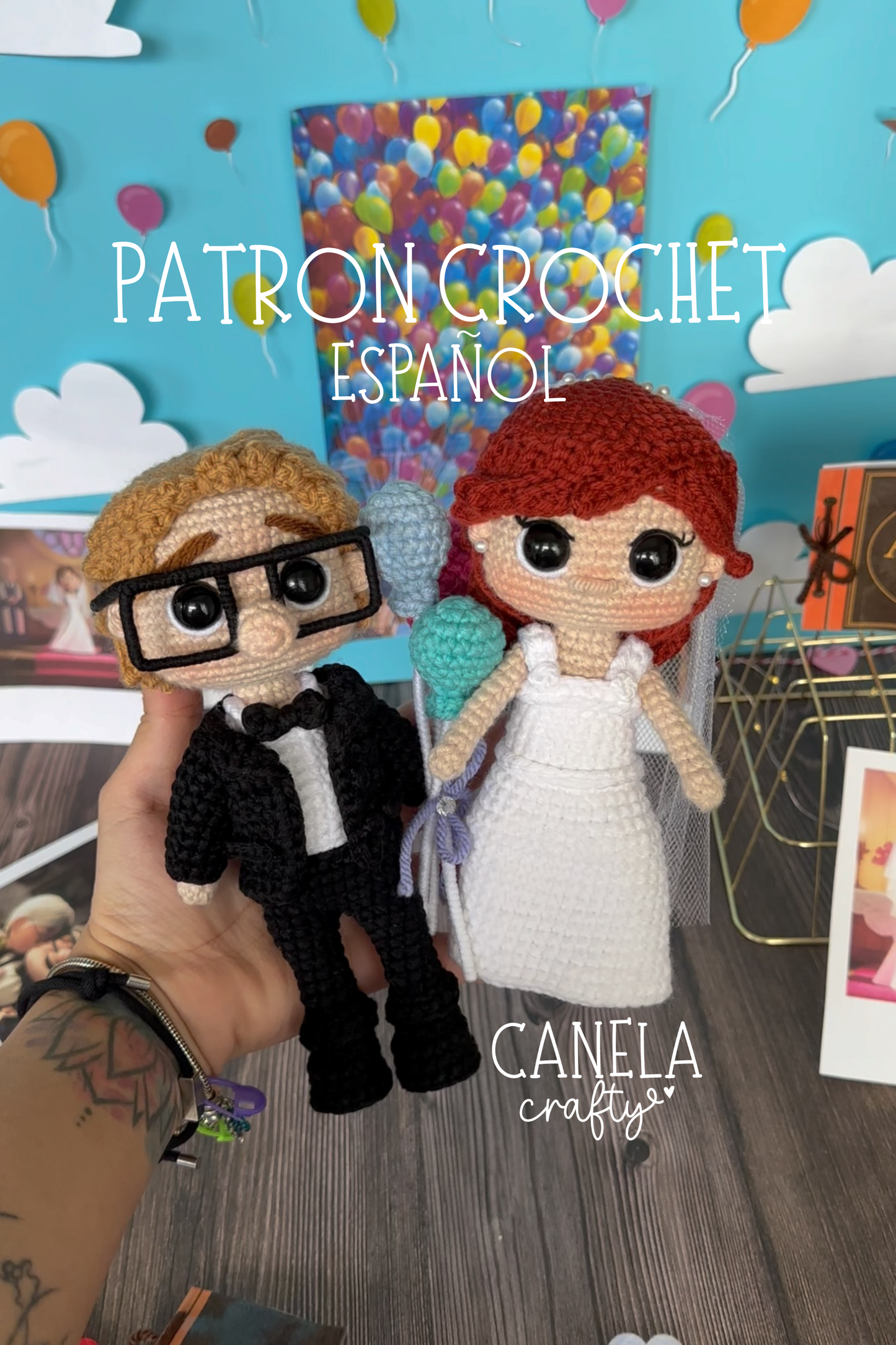 PATRÓN PDF Aventuras Versión Casados🧶✨