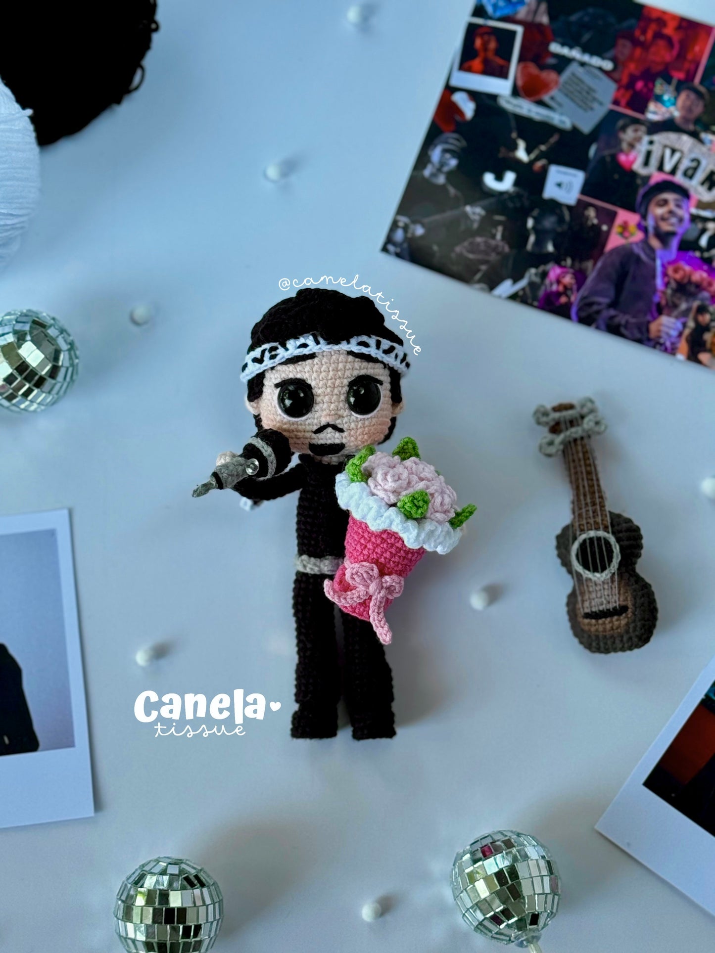 Amigurumi Iván Cornejo🎤✨