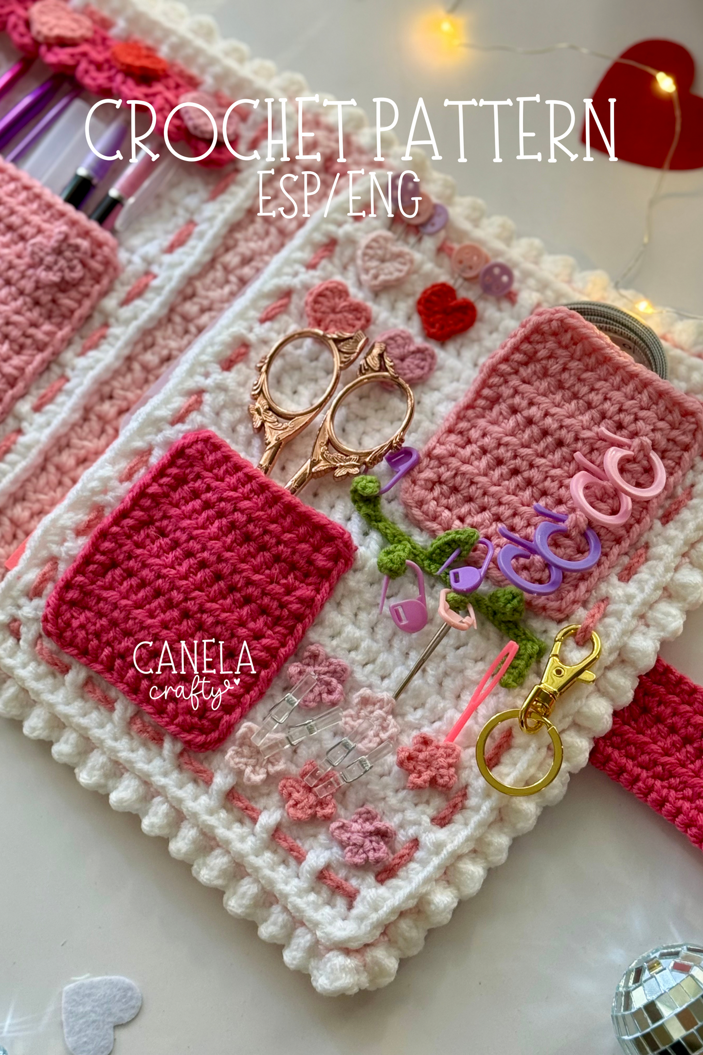 PATRÓN PDF Guardapuntos Pinky🎀