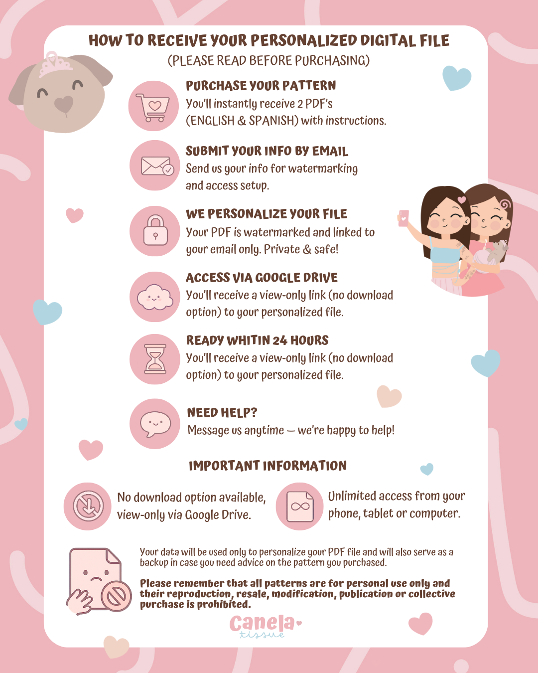 Patrón PDF Pack Bloom y Musa | Winx Club✨