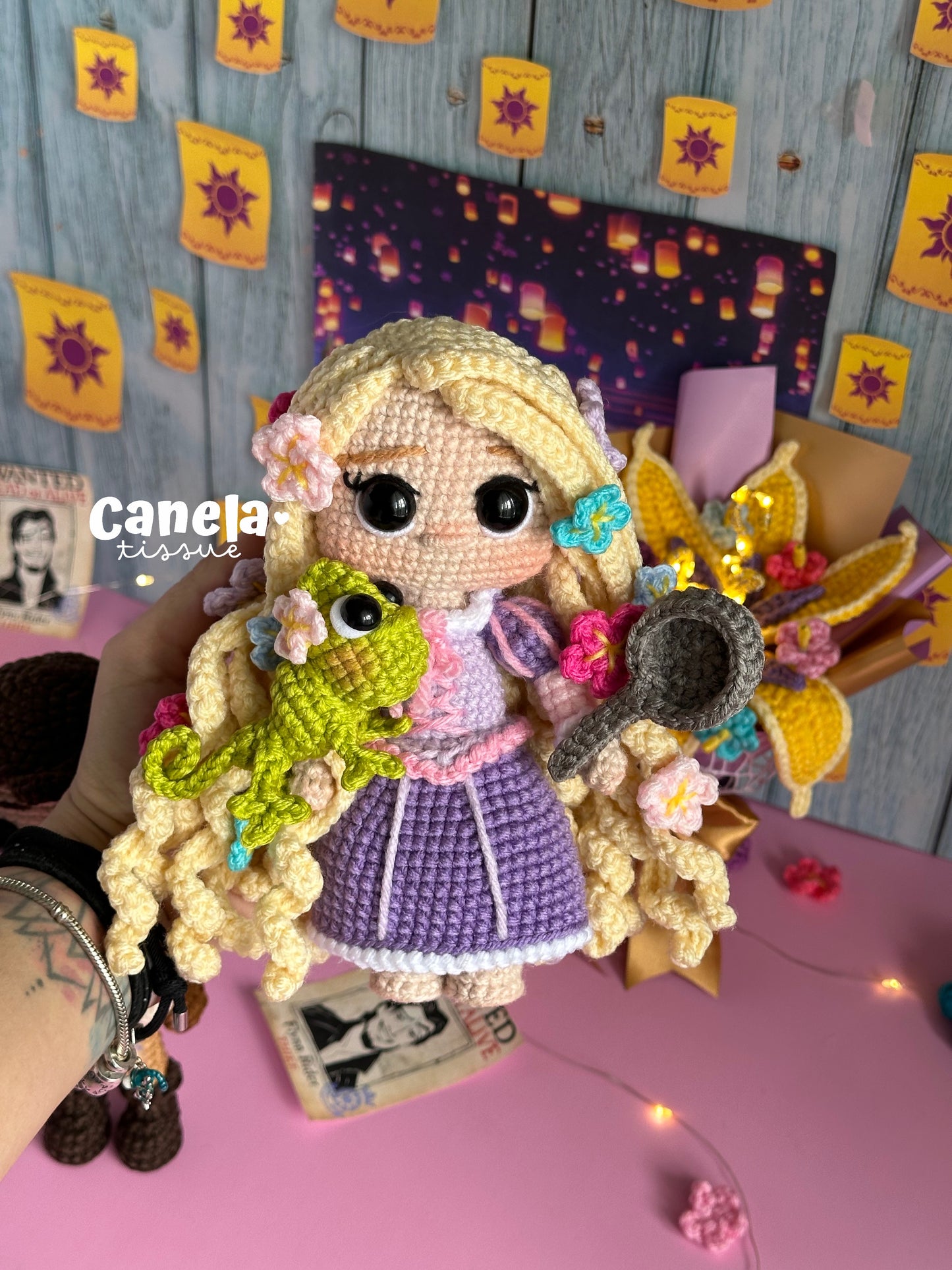 PATRÓN PDF Rapunzel✨