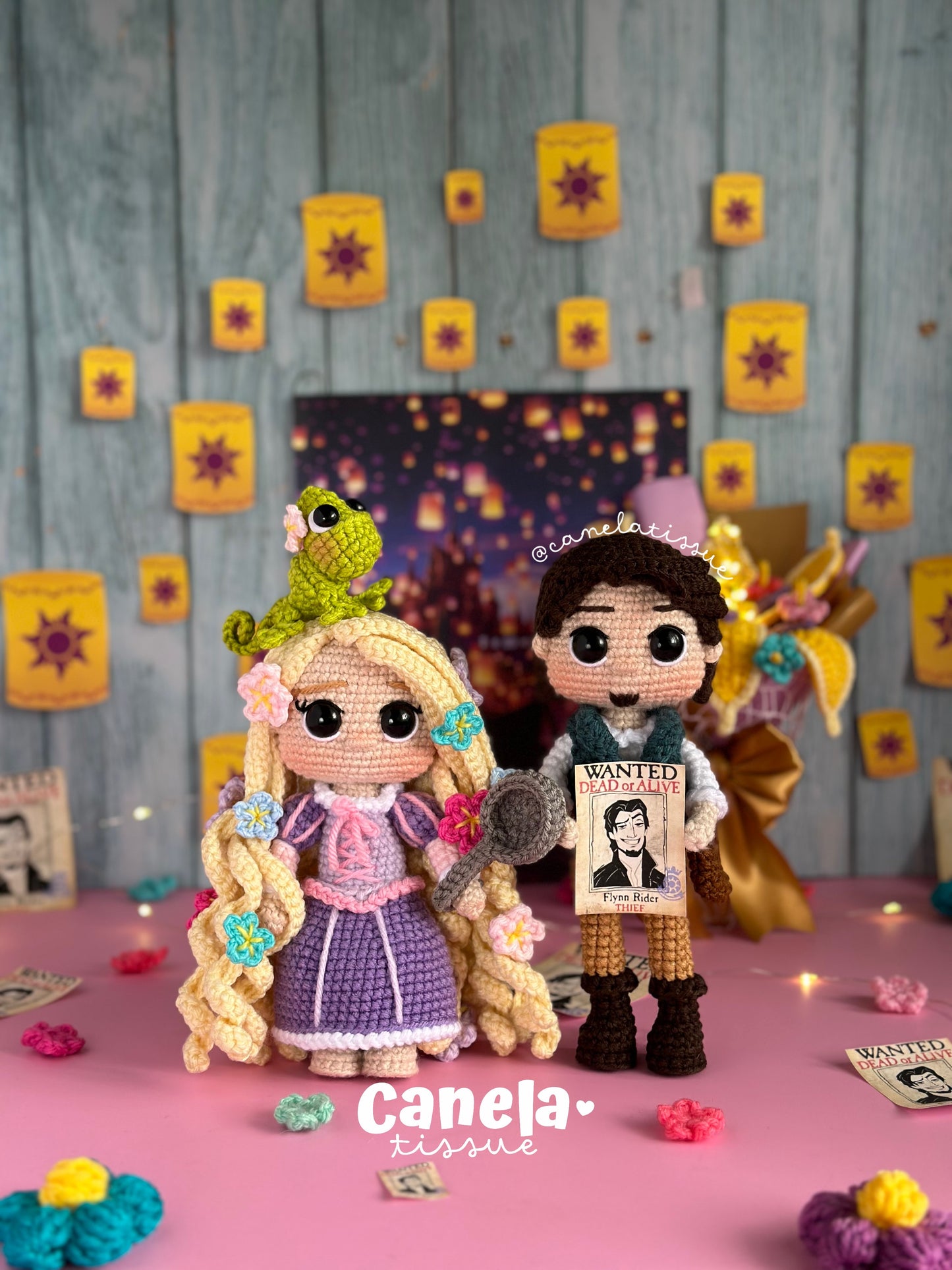 PATRÓN PDF Pack Rapunzel🧶✨