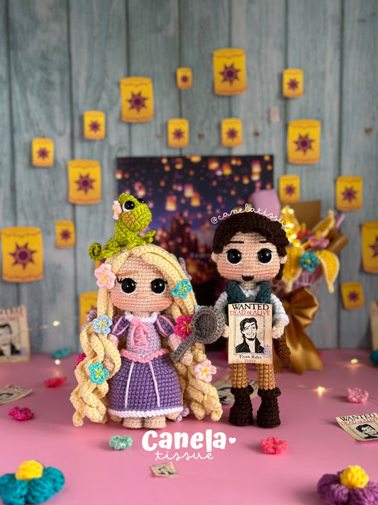 PATRÓN PDF Pack Rapunzel🧶✨