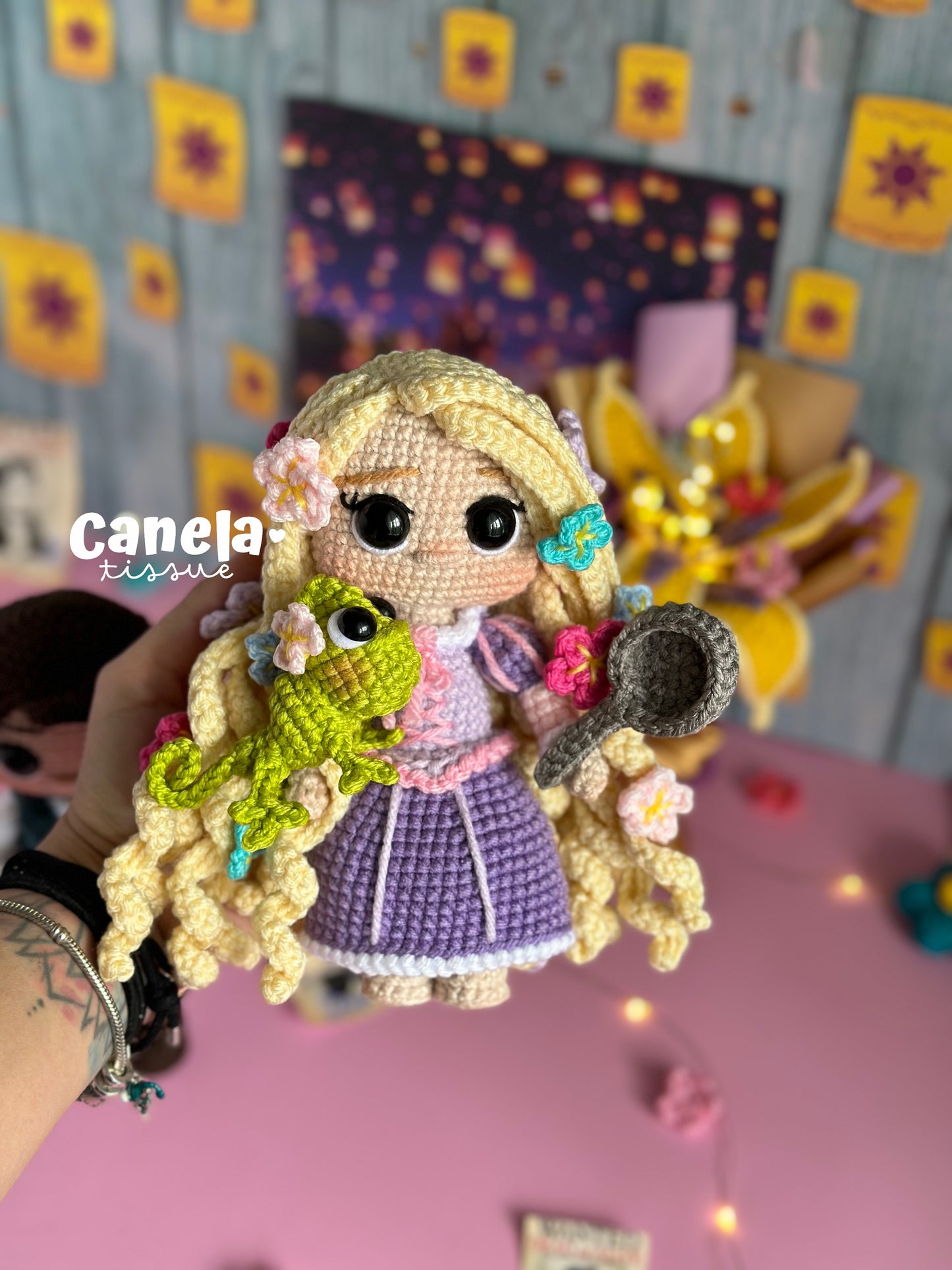 PATRÓN PDF Rapunzel✨