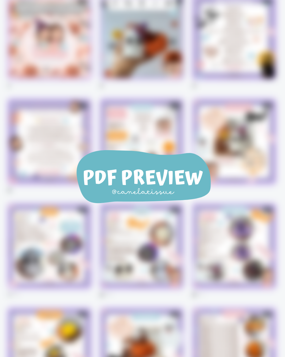 PATRÓN PDF Fantasmita y Calabaza👻🎃✨