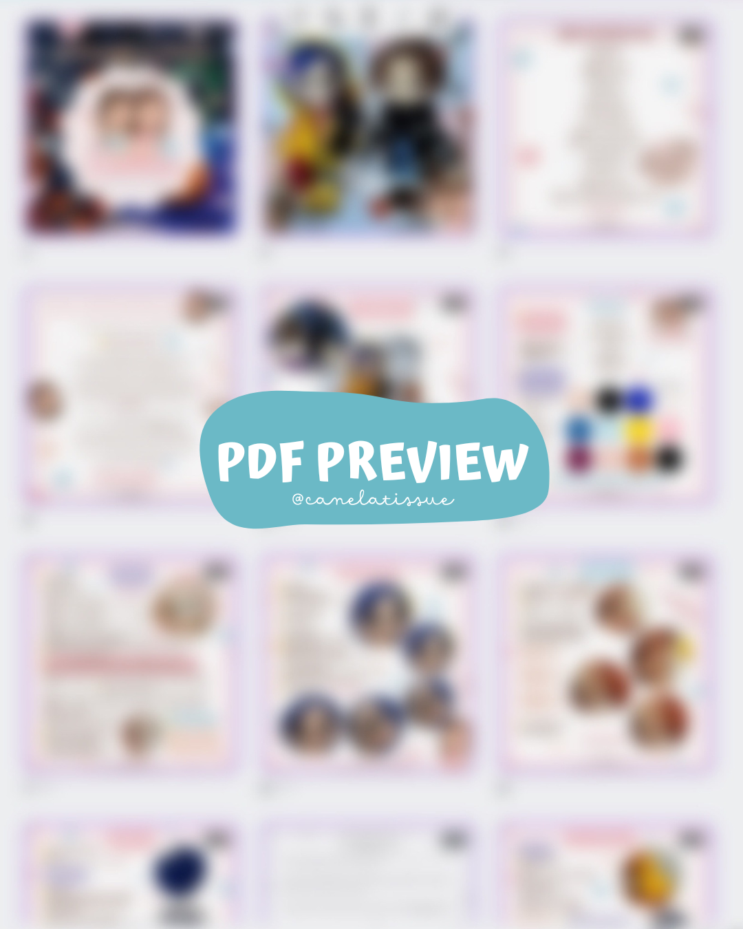 Patrón PDF Pack Puerta Secreta🚪✨