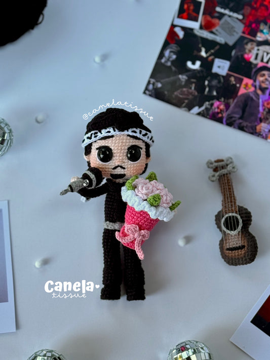 Amigurumi Iván Cornejo🎤✨