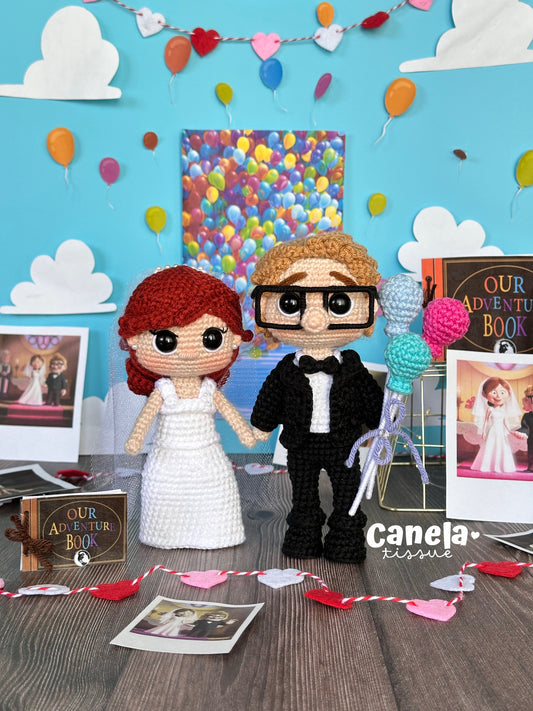 PATRÓN PDF Aventuras Versión Casados🧶✨