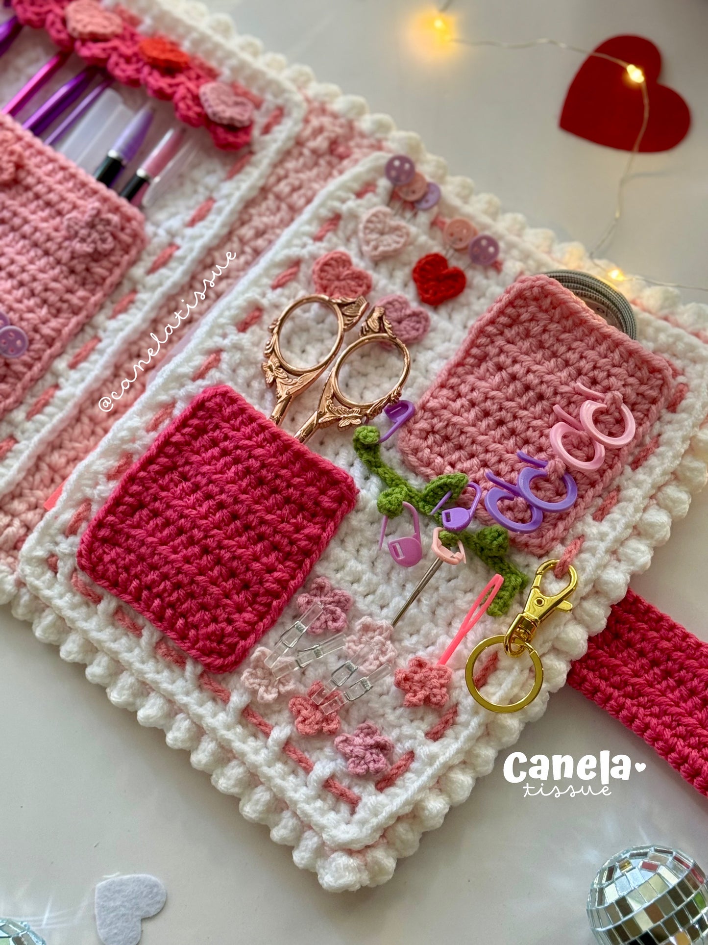 PATRÓN PDF Guardapuntos Pinky🎀